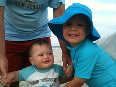 Brothers on the Beach
