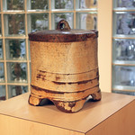 <b>Lidded Jar</b><br/> Lowe(stoneware,wheel thrown altered, layered glazes, gas reduction firing, 2012)<a href="//farm9.static.flickr.com/8437/7985687629_ef86a07559_o.jpg" title="High res">&prop;</a>
