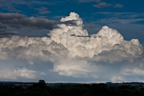 Clouds over South Oxfordshire