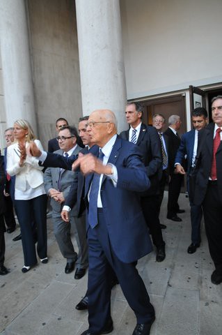 Voci Fuori Campo - Il Presidente della Repubblica Giorgio Napolitano
