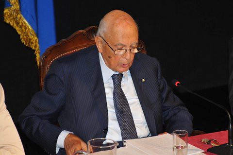 Voci Fuori Campo - Il Presidente della Repubblica Giorgio Napolitano