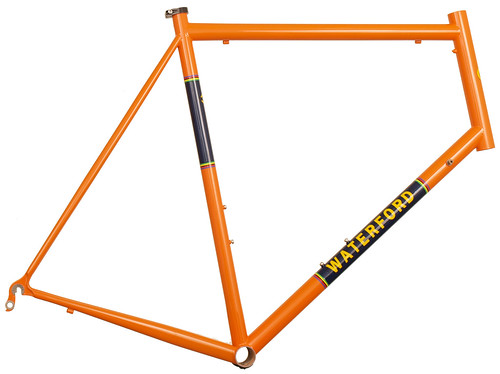<p>Waterford 14-Series Vision frame with 1980's Eddy Merckx Orange styling - 63981.</p>