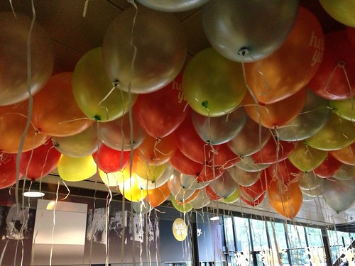 Heliumballonnen Ahoy Rotterdam bedrukt met Hello You!