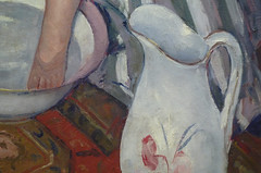Cassatt, The Child's Bath, detail of pitcher