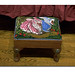 Cherrywood footstools with wool and floss needlework, 1999, ©Laurie Hogin79_lg.jpg