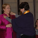 UN Women Executive Director Michelle Bachelet is declared an honorary guest of the city of Lima from Mayor Susana Villarán on 16 October 2012