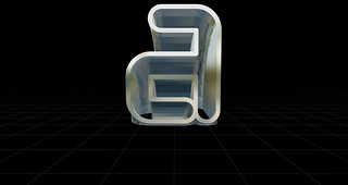 Caracteres tipográficos 3D