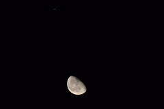 Luna y Júpiter 05/10/2012