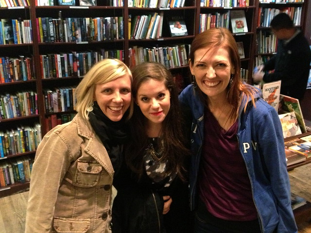 Bessie, Jodi & Shannon at Book Launch at Housing Works, NYC
