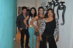 DSC_0115.JPG Nora Ibarra con su staff  Carmen Favila  Johanna Bustos y Michell Valdéz