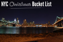 NYC Christmas Bucket List