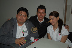 DSC_7291 Macario Guillén, Juan Manuel Morales y Paola Antú.