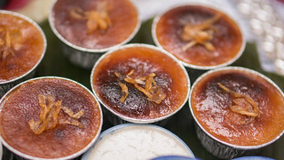 Patchmon's Thai Desserts | Mor Kaeng Pheuak (sugar, eggs, taro, coconut cream)