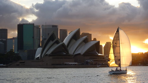Sydney Opera House sunset