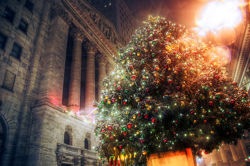 ウォール街のツリー 　Christmas Tree on Wall Street
