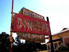 STREETCAR Diners - Front Sign - Buellton, CA. - Razed - EXPLORE
