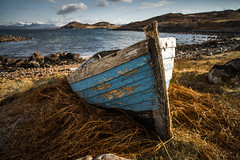 Boat at Cove on Loch Ewe • <a style="font-size:0.8em;" href="https://www.flickr.com/photos/21540187@N07/8589376529/" target="_blank">View on Flickr</a>