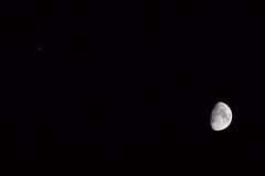 Luna y Júpiter 21/01/2013