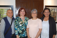 0535. Orlando y Alma Caamal, Marcela Benítez y Rosario Reta.