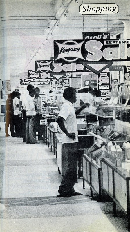 Guide to Lagos 1975 043 shopping at kingsway<br/>© <a href="https://flickr.com/people/30616942@N00" target="_blank" rel="nofollow">30616942@N00</a> (<a href="https://flickr.com/photo.gne?id=8487636229" target="_blank" rel="nofollow">Flickr</a>)