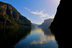 Aurlandfjord. Norway