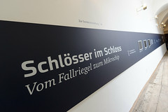 Ausstellungsansicht "Schlösser im Schloss"