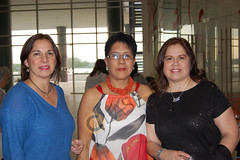 0450. Beba Munguía, Haydeé Alvarez de Cantú y Angelina Estrada de Hernández.