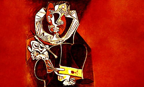 Autoretrato, pulsión de Doménikus Theokópoulos el Greco (1603), extrapolación de Pablo Picasso (1950). • <a style="font-size:0.8em;" href="http://www.flickr.com/photos/30735181@N00/8747924258/" target="_blank">View on Flickr</a>