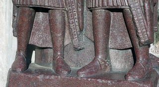Tetrarchs, detail with legs
