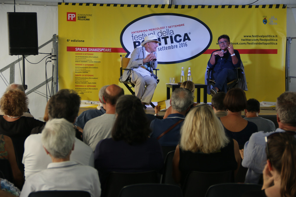 #Festpolitica 2016 - Sabato 10 Settembre
