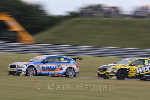 Rob Collard and Adam Morgan in Touring Car action during the BTCC 2016 Weekend at Snetterton