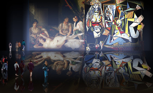 Gineceo (Mujeres de Argel) remembranza de Eugéne Delacroix (1834), versiones de metapárafrasis de Pablo Picasso (1955). • <a style="font-size:0.8em;" href="http://www.flickr.com/photos/30735181@N00/8747996348/" target="_blank">View on Flickr</a>