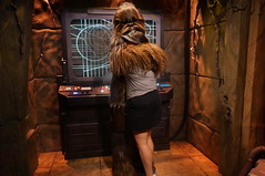 Tracey meets Chewbacca • <a style="font-size:0.8em;" href="http://www.flickr.com/photos/28558260@N04/29146867321/" target="_blank">View on Flickr</a>