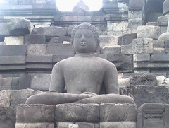 Stone Buddha Sitting