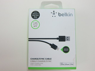 Belkin Lightning to USB ChargeSync Cable (4ft)