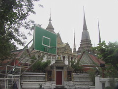 Basketball And Temples Bangkok