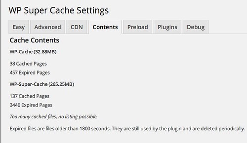 WP Super Cache pages by Wesley Fryer, on Flickr