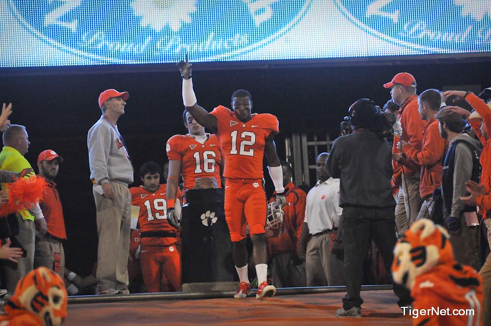 Clemson Football Photo of Marcus Gilchrist and South Carolina