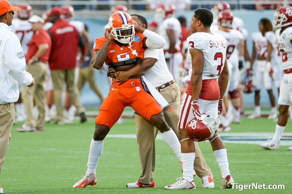 Clemson Football Photo of Russell Athletic Bowl and Mackensie Alexander