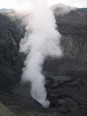 Bromo Volcano Crater