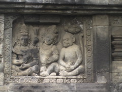Bas Relief at Candi Prambanan