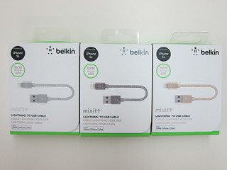 Belkin MIXIT Metallic Lightning to USB ChargeSync Cable (6 Inch)