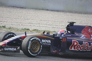 Max Verstappen in Formula One Winter Testing 2015
