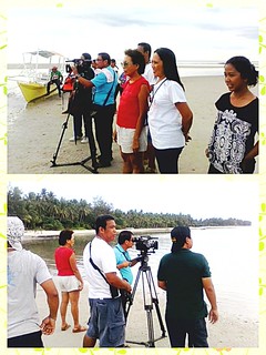 ANC channel PHOTOSHOOT in tambilawan eco-adventure camp in  talisay