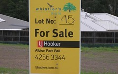Lot 45 Whistlers Run, Albion Park NSW