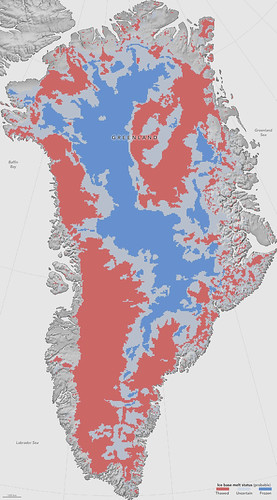 NASA: First Map Of Thawed Areas Under Greenland Ice Sheet