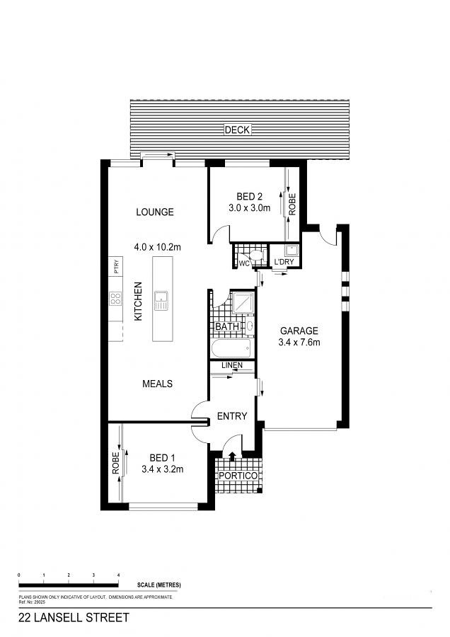 22 Lansell Street, Kangaroo Flat VIC 3555 floorplan