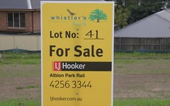 Lot 41 Whistlers Run, Albion Park NSW