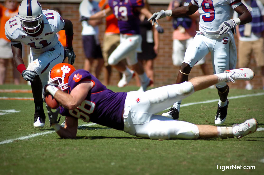 Clemson Football Photo of Michael Palmer and SC State