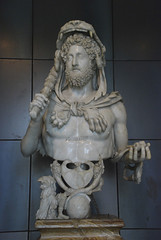 Busto di Commodo come Ercole 192 d.C. - Musei Capitolini - Roma